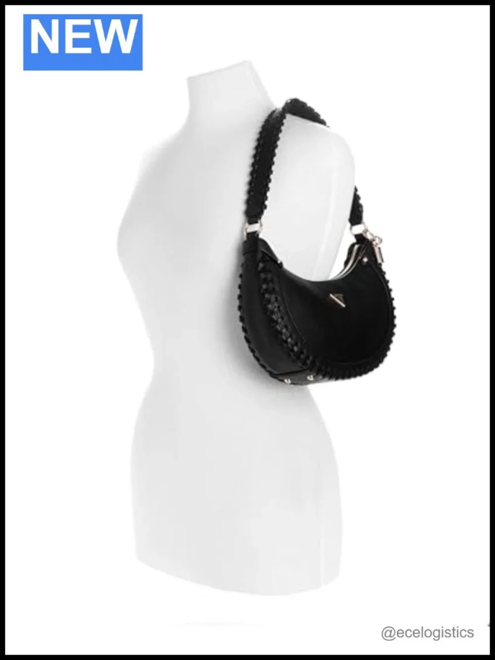 Hobo Shoulder Bag with Interior Zip Pocket